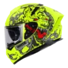 IGNYTE IGN4 Hyena Glossy Fluo Neon Helmet 1 (3)