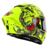 IGNYTE IGN4 Hyena Glossy Fluo Neon Helmet 1 (5)