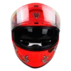 IGNYTE IGN4 Hyena Glossy Fluo Red Helmet 1 (2)