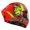 IGNYTE IGN4 Hyena Glossy Fluo Red Helmet 1 (5)