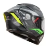 IGNYTE IGN4 MAC Glossy Black Grey Helmet 1 (1)