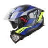 IGNYTE IGN4 MAC Mat Black Blue Helmet 1 (6)