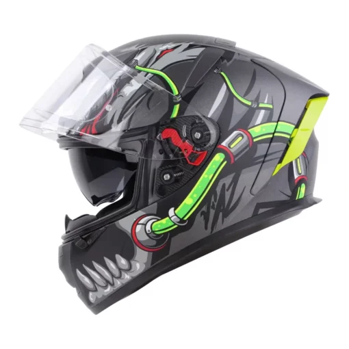 IGNYTE IGN4 Trever Glossy Axis Grey Helmet1 (6)
