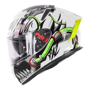 IGNYTE IGN4 Trever Glossy White Helmet 11 (11)