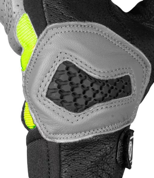 Rynox Air GT SP Motorsports Black Fluorescent Green Riding Gloves 2