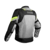 Rynox Helium GT2 Black Hi Viz Green Riding Jacket 2