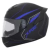 TVS Racing XPOD Blistering Black Blue Full Face Helmet