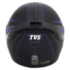 TVS Racing XPOD Blistering Black Blue Full Face Helmet 4