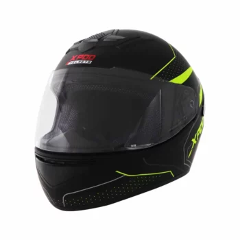TVS Racing XPOD Blistering Black Neon Line Helmet 2