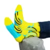 Tiivra T1 Yellow Blue Endurance Socks 4