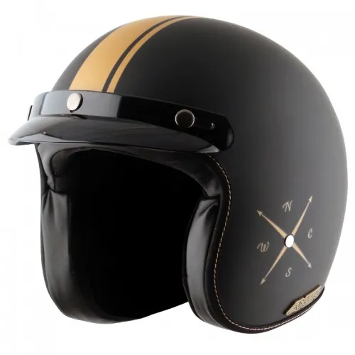 AXOR Retro Jet Euro Globe Matt Black Helmet | Custom Elements