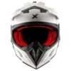 AXOR X CROSS SC White Red Helmet 3