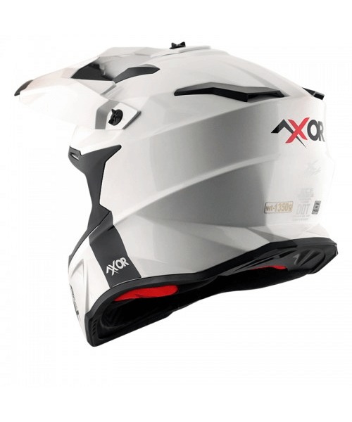 AXOR X CROSS SC White Red Helmet 5