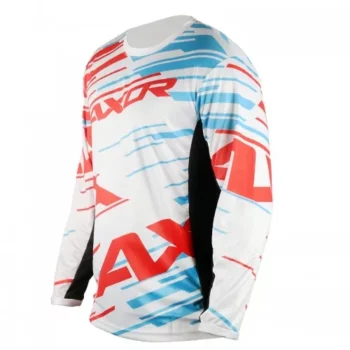 AXOR X CROSS White Red Riding Jersey 2