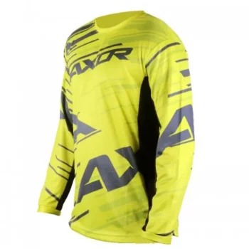 AXOR X CROSS Yellow Grey Riding Jersey 2