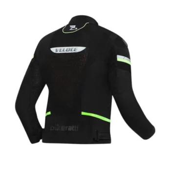 Bikeratti Veloce Black Neon Riding Jacket 2
