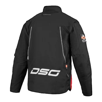 DSG Adv Black Orange Riding Jacket 2