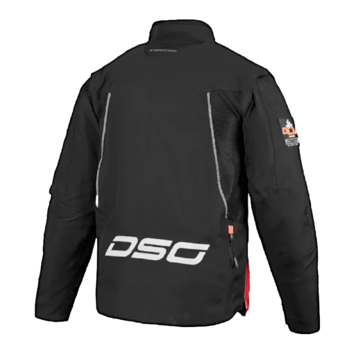 DSG Adv Black Orange Riding Jacket 2