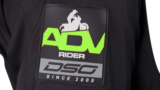 DSG Adv Black Yellow Fluo Riding Jacket 3