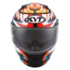 KYT NF R Charger Black Orange Helmet 4