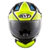 KYT NFR Artwork Yellow Grey Gloss Helmet 3