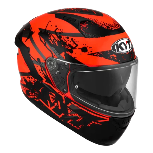 KYT NFR Neutron Red Gloss Helmet 4
