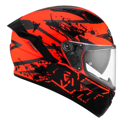 KYT NFR Neutron Red Gloss Helmet 5