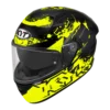 KYT NFR Neutron Yellow Gloss Helmet 2