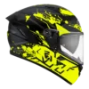 KYT NFR Neutron Yellow Gloss Helmet 5