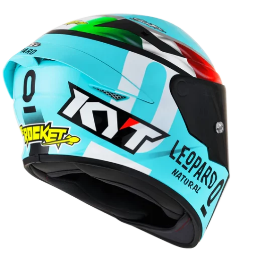 KYT TT Course Dennis Foggia Replica Helmet 6