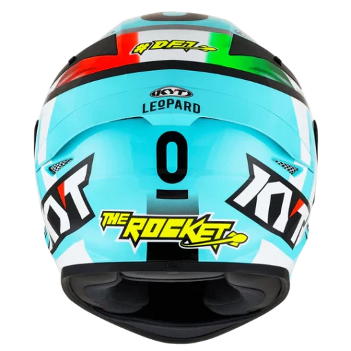 KYT TT Course Dennis Foggia Replica Helmet 7