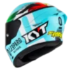 KYT TT Course Dennis Foggia Replica Helmet 8