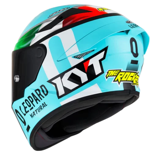 KYT TT Course Dennis Foggia Replica Helmet 8