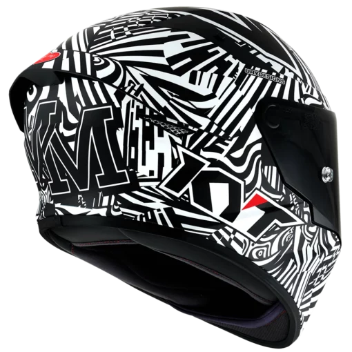 KYT TT Course Espargaro Winter Test 2020 Replica Matt Helmet 6