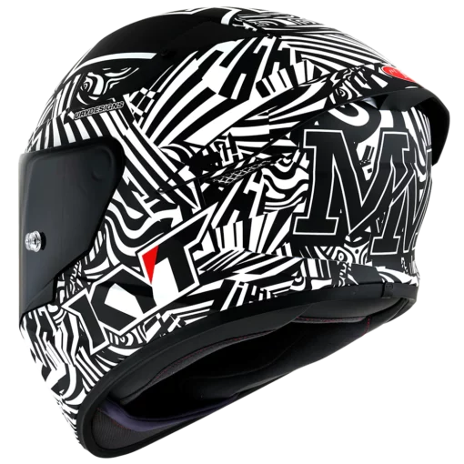 KYT TT Course Espargaro Winter Test 2020 Replica Matt Helmet 8