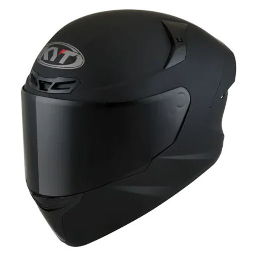 KYT TT Course Plain Matt Black Helmet