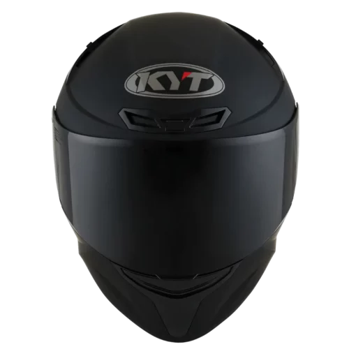 KYT TT Course Plain Matt Black Helmet 3