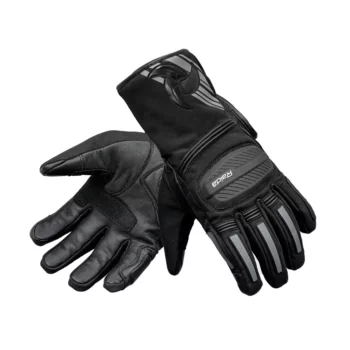 Raida Alps Waterproof Black Riding Gloves 8