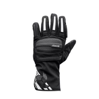 Raida Alps Waterproof Black Riding Gloves 9