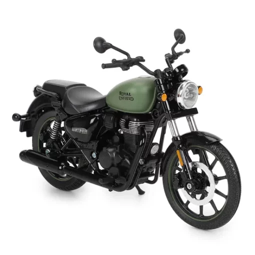 Royal Enfield Meteor 350 Fireball Matt Green Scale Model