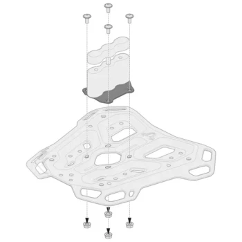 SW Motech Adapter Kit for Adventure Rack for ROTOPAX 2