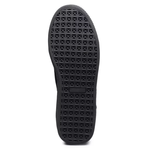 TVS High Ankle Black Riding Shoes 6