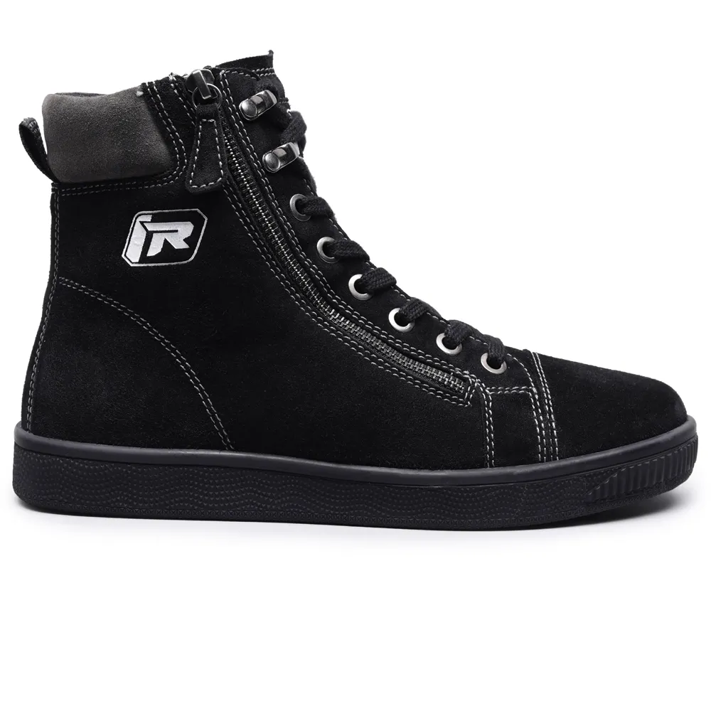 TVS High Ankle Black Riding Shoes | Buy online in India