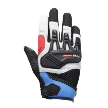 TVS Racing Blue Red City Riding Gloves 2