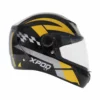 TVS Racing XPOD LT Black Yellow Full Face Helmet