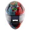 AXOR Apex XBHP Nineteen Gloss Blue Red Helmet 6