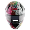 AXOR Apex XBHP Nineteen Gloss Pink White Helmet 9