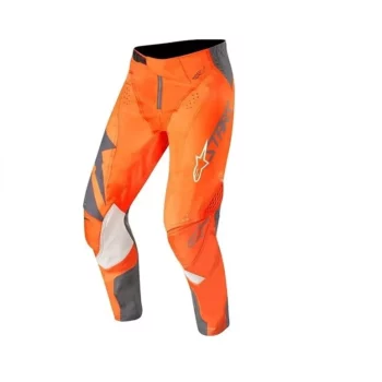 Alpinestar Techstar Factory Mx Anthracite Orange Fluro Pant (1)