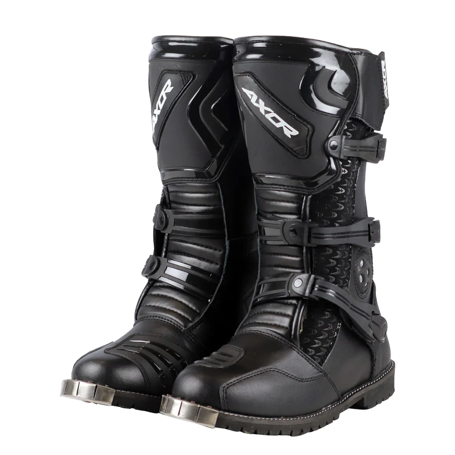 Axor Kaza Black Riding Boots | Buy online in India