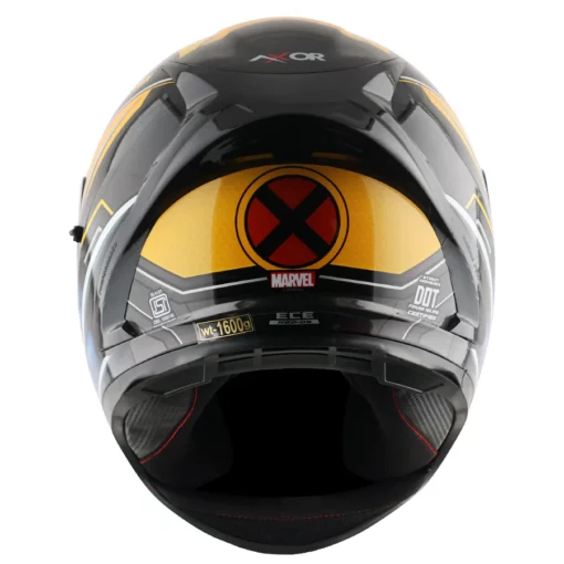 Axor Street Marvel Wolverine Black Yellow Helmet 5